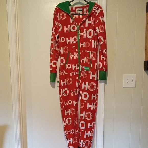 Tipsy Elves Women's Small fleece Onesie Jumpsuit - Picture 4 of 10